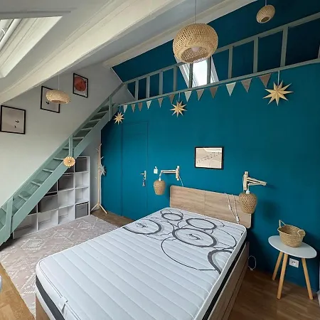 3-bedroom House 5 Min From Megacite & Zenith Amiens